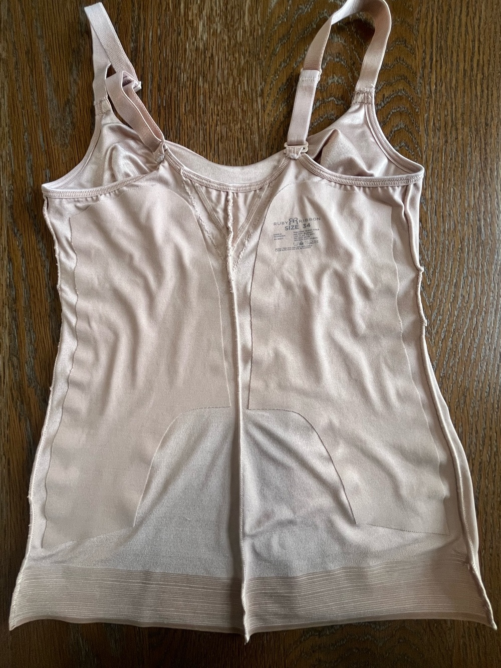 Ruby Ribbon Lace Cami Pale Nude Shaping 3024, Size 34 - Picture 6 of 13